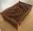 Caja De Madera Rectangular Mediana 3