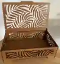Caja De Madera Rectangular Mediana 3