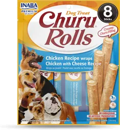 Churu Perro Rolls Pollo Y Atun X 8 Churu Para Perros Pollo Y Atun