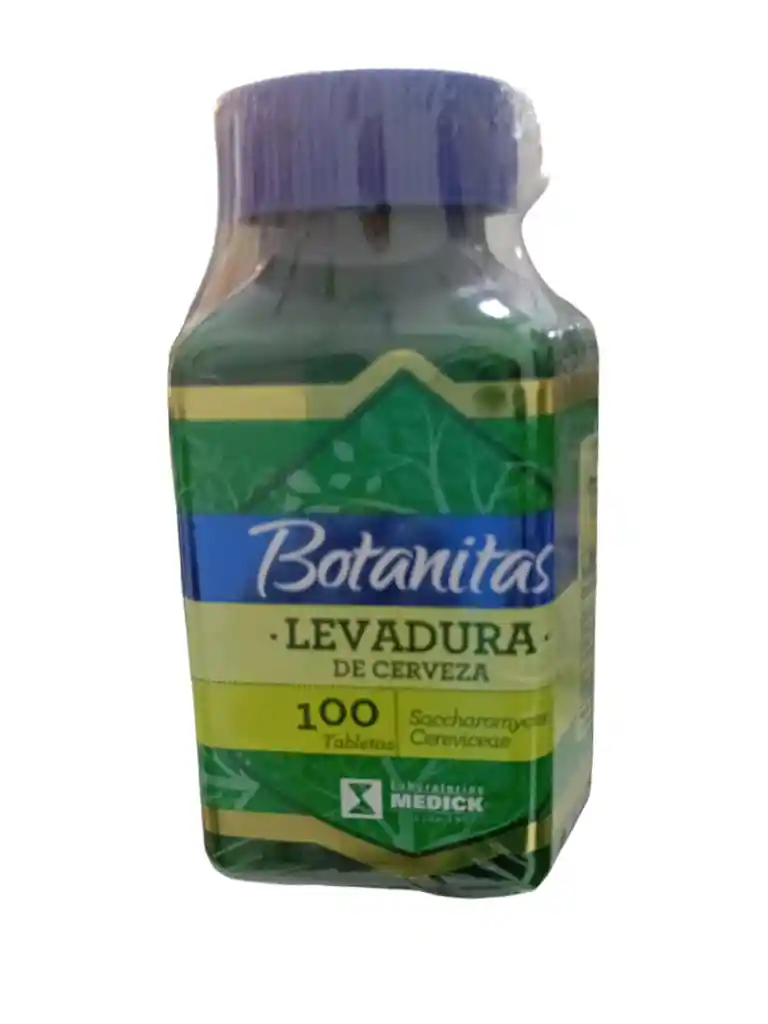 Levadura De Cerveza X 100 Tabletas Botanitas