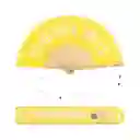 Abanico Yo No Sudo, Brillo. Amarillo