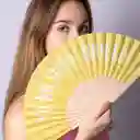 Abanico Yo No Sudo, Brillo. Amarillo