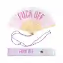 Abanico Fuck Off Morado