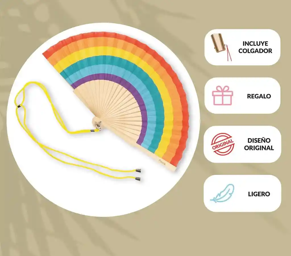 Abanico Arcoiris