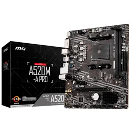 Board Msi A520m-a Pro Socket Am4