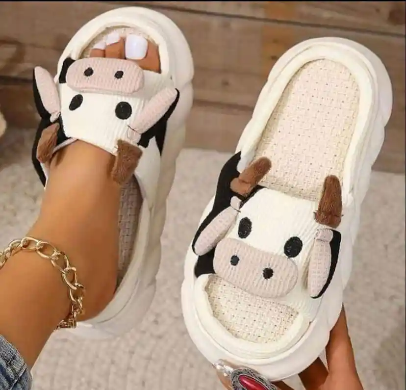 Sandalias De Vaquita Para Mujer