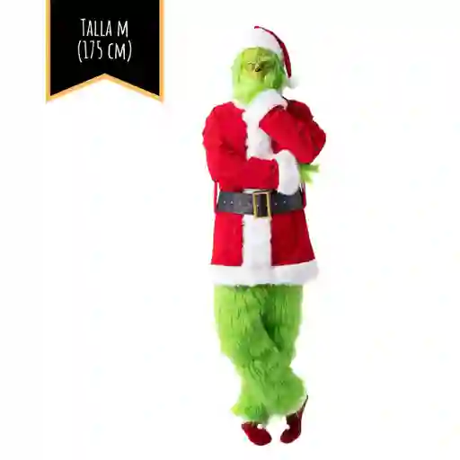 Disfraz Halloween Adulto El Grinch Talla M (175 Cm)