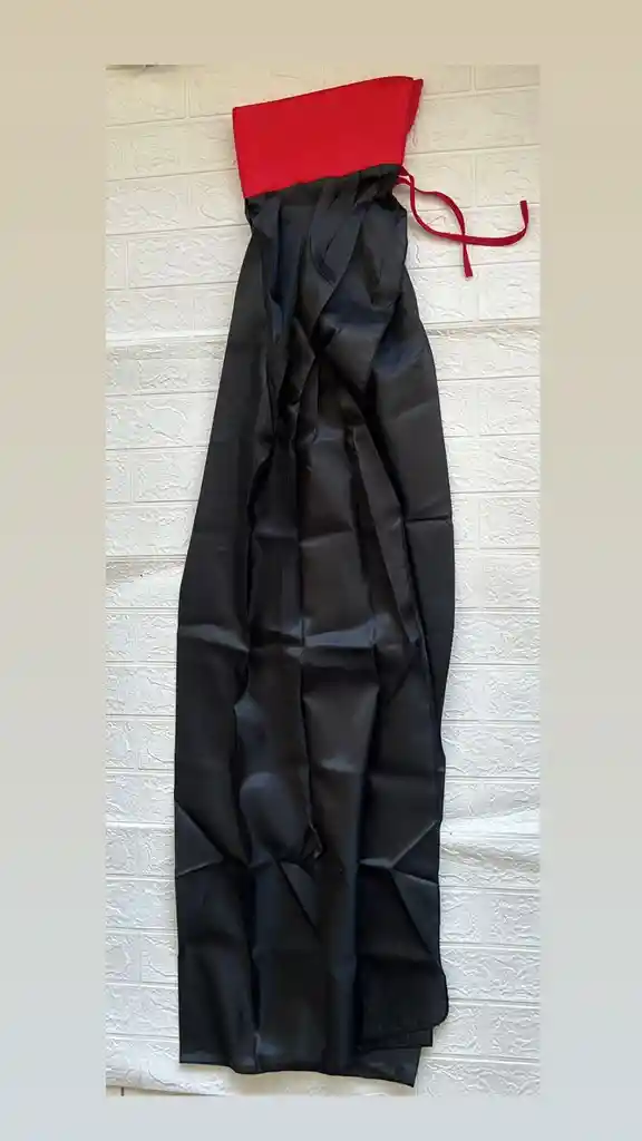 Capa Dracula Adulto Cuello Rojo