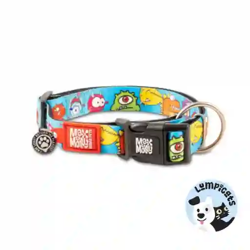 Max Molly Original Little Monsters Collar Para Perro Large