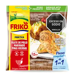 Friko Filetes De Pechuga Finas Hierbas