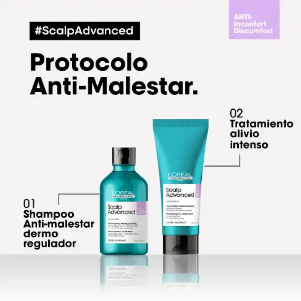 Acondicionador Loreal Tratamiento Calmante Intensivo 200 Ml - Scalp Advanced