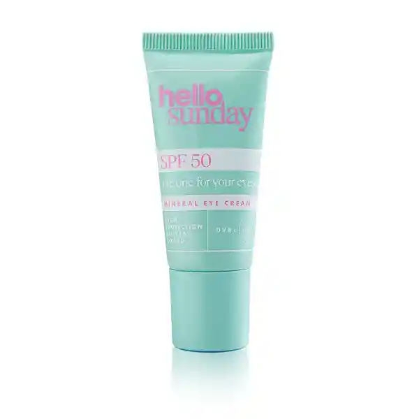 Contorno De Ojos Mineral Con Péptidos Hello Sunday The One For Your Eyes Spf 50 - Iluminadora Y Reafirmante