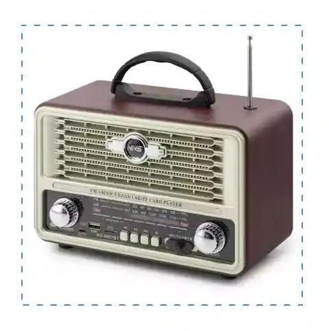 Radio Ns-8097bt: Diseño Retro Y Alta Tecnología