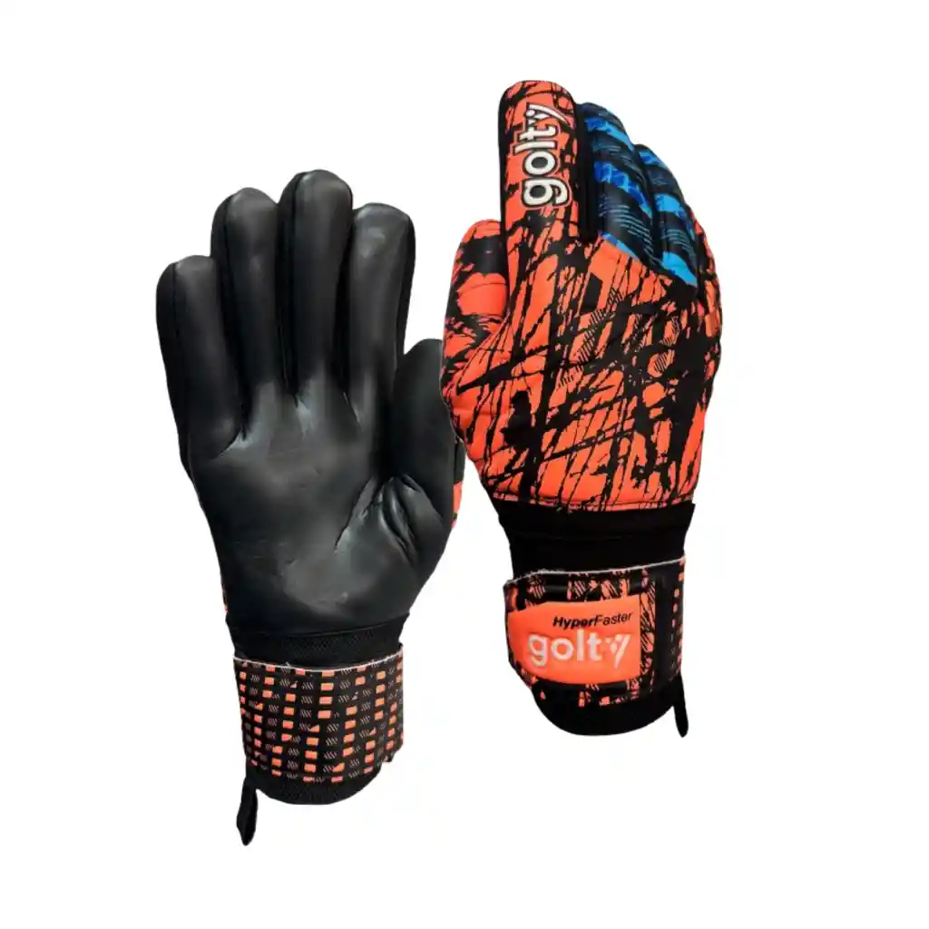 Guantes Fútbol Golty Competicion Hyperfaster || Látex Alemán/nj-az-talla: 6