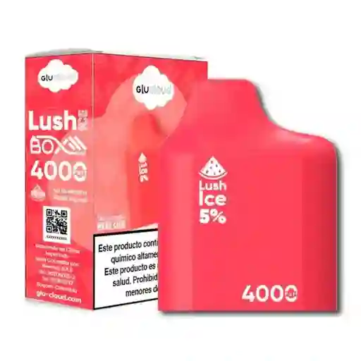 Vaporizador Glucloud Box Pod Lush Ice (sandía Mentolada)