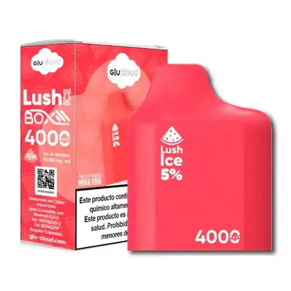 Vaporizador Glucloud Box Pod Lush Ice (sandía Mentolada)