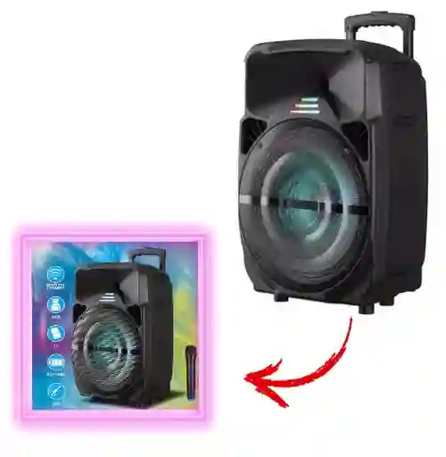 Cabina Super Bass "15"lt-1516bt: La Solución De Sonido Para Grandes Reuniones