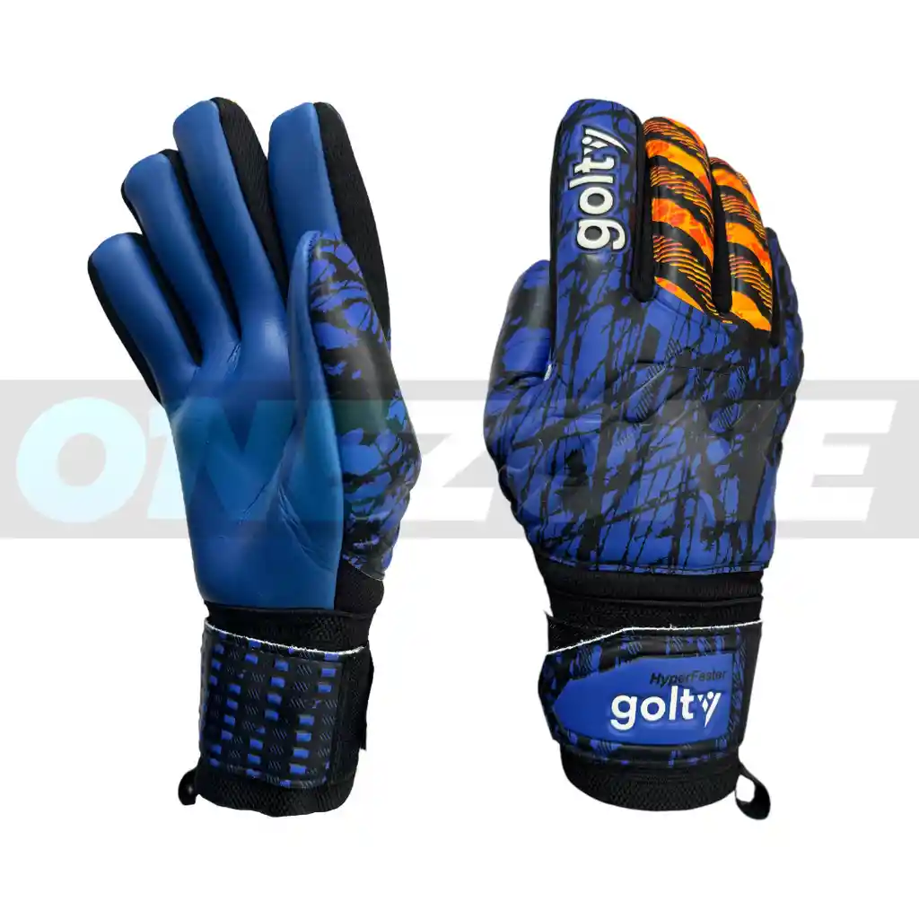 Guantes Fútbol Golty Competicion Hyperfaster || Látex Alemán/az-nj-talla: 5