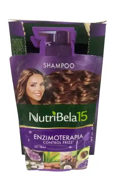 Shampoo Nutribela De 18ml