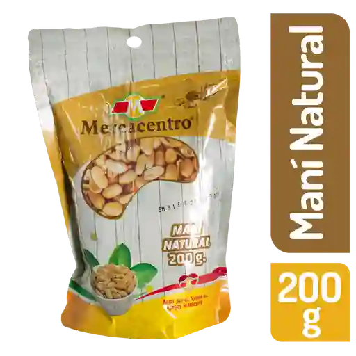 Maní Natural Mercacentro 200 G