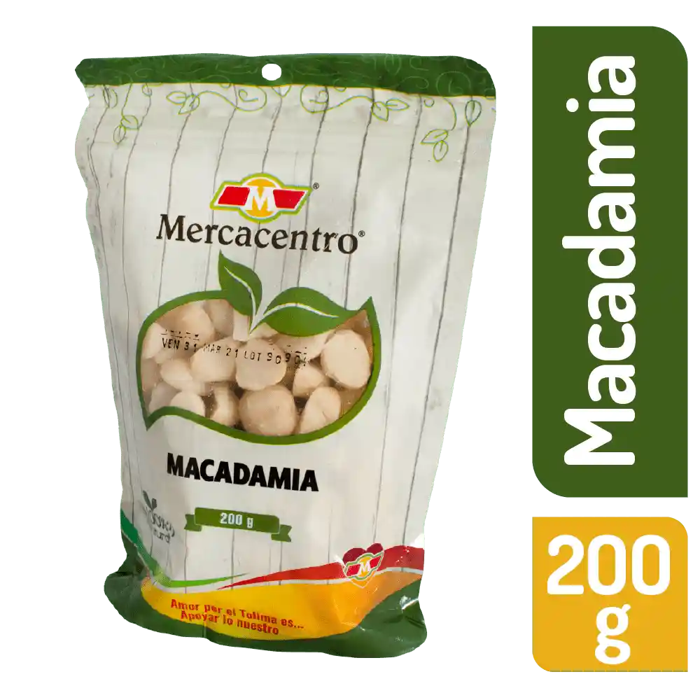 Nuez De Macadamia Mercacentro 200 G