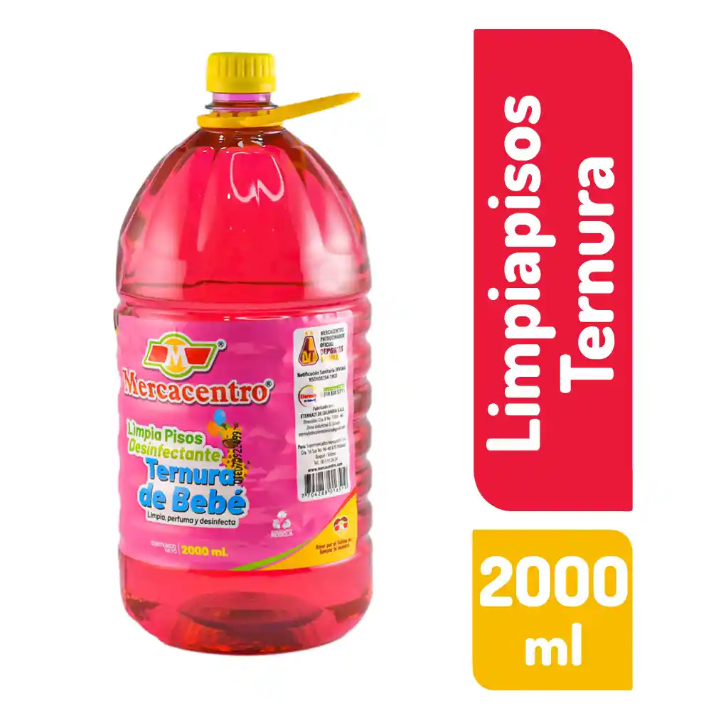 Limpiapisos Mercacentro 2000 Ml Ternura