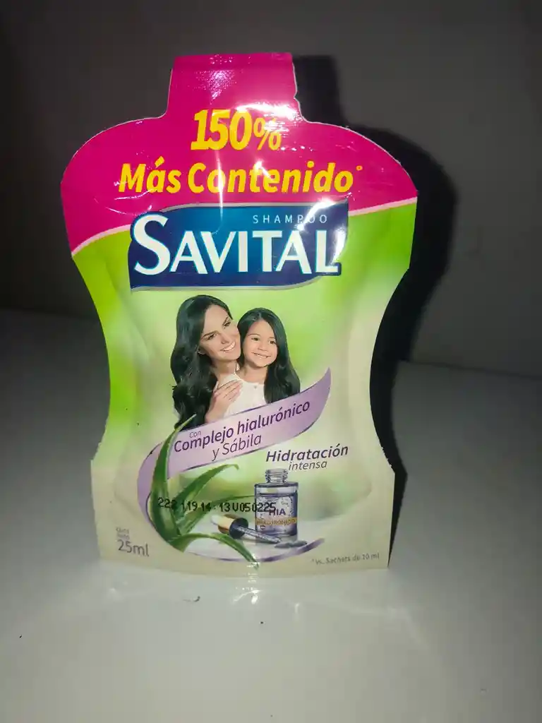 Shampoo Savital Hidratacion Intensa 22ml