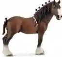 Figura Coleccionable Caballo Clydesdale Pinto Pintada A Mano Schleich