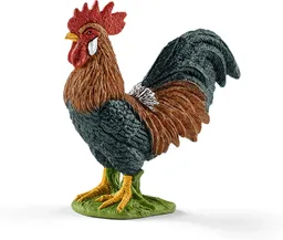 Figura Coleccionable Animales Gallo Pintada A Mano Schleich