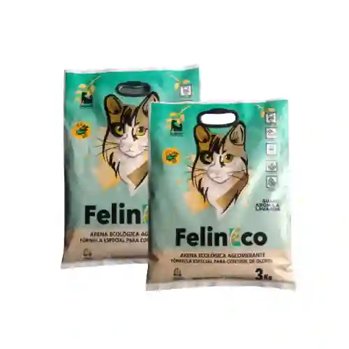 Arena Ecologica Felineco Sin Aroma