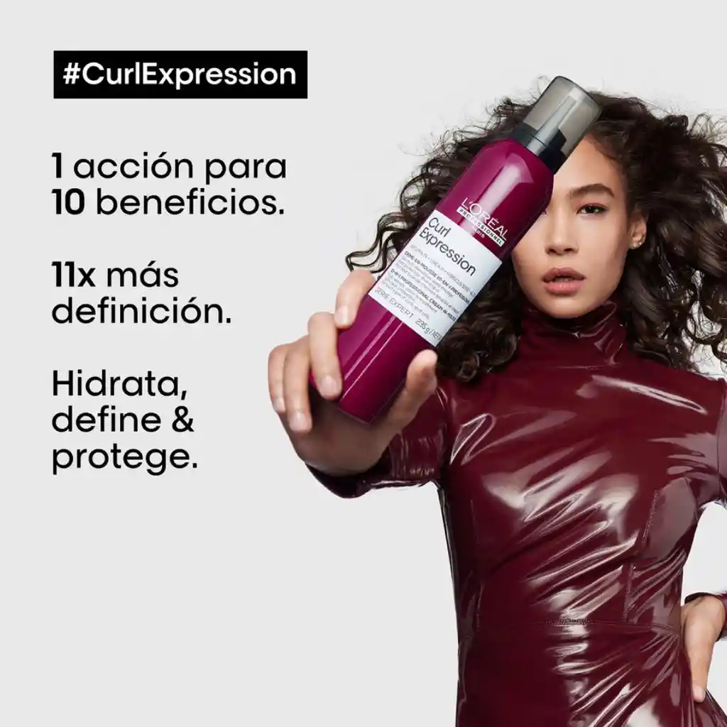 Loreal Crema Mousse 10-en-1 Curl Expression 250 Ml