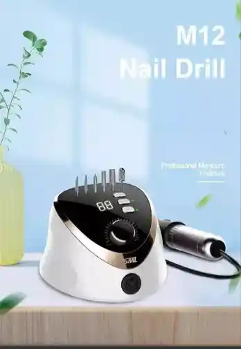 Pulidor De Uñas Eléctrico M12 Para Manicure Y Pedicure