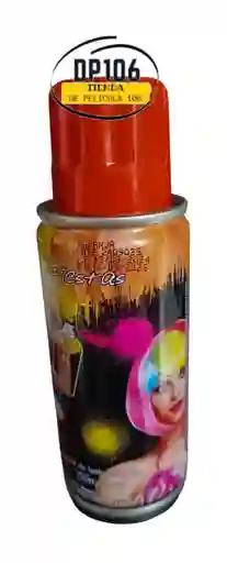 Pintura Para El Pelo Naranja Temporal Spray Cabello Laca Halloween