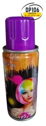 Pintura Para El Pelo Morado Temporal Spray Cabello Laca Halloween