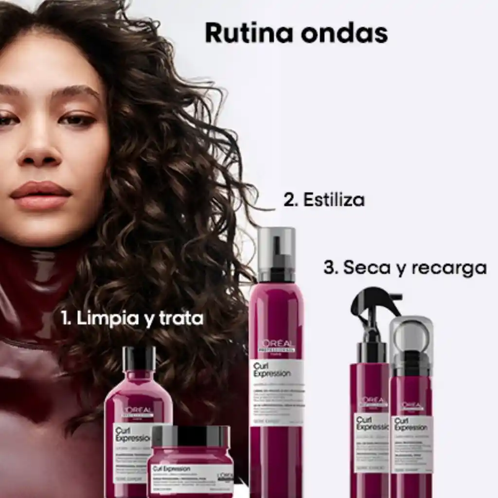 Kit Completo Curl Expression De Loreal