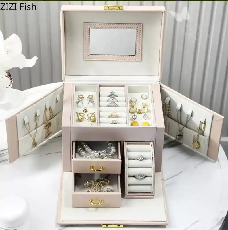 Joyero, Organizador De Accesorios, Estuche De Joyas, Joyeria