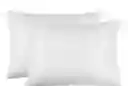 Almohadas 50x70 Cm Set 2 Unidades Firme Antiacaros Color Blanco