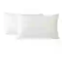 Almohadas 50x70 Cm Set 2 Unidades Firme Antiacaros Color Blanco