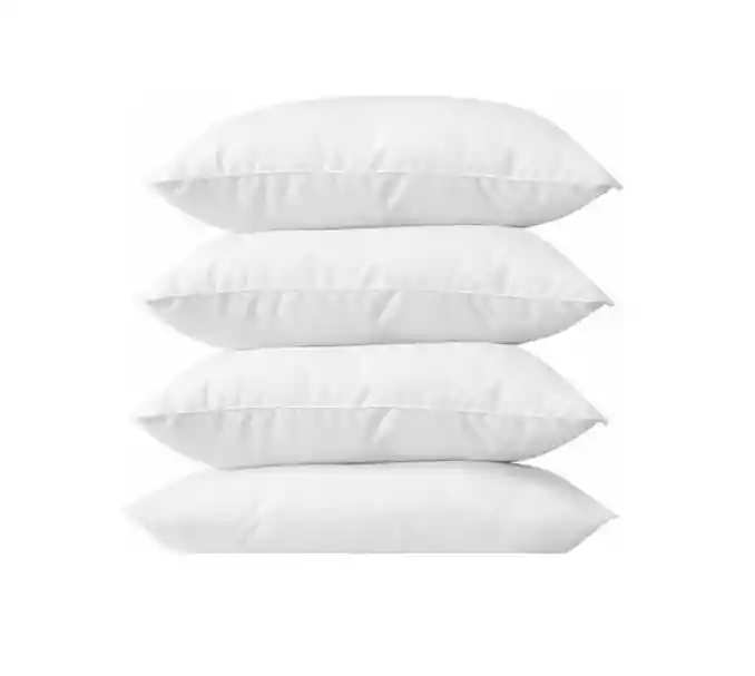 Almohadas 50x70 Cm Set 2 Unidades Firme Antiacaros Color Blanco