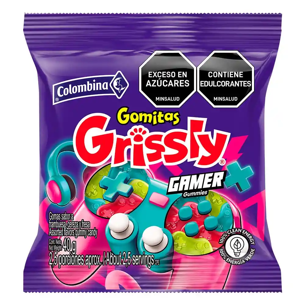 Gomitas Grissly Gamer