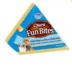 Churu Fun Bites Gato Atún Y Viera X 3 Paq