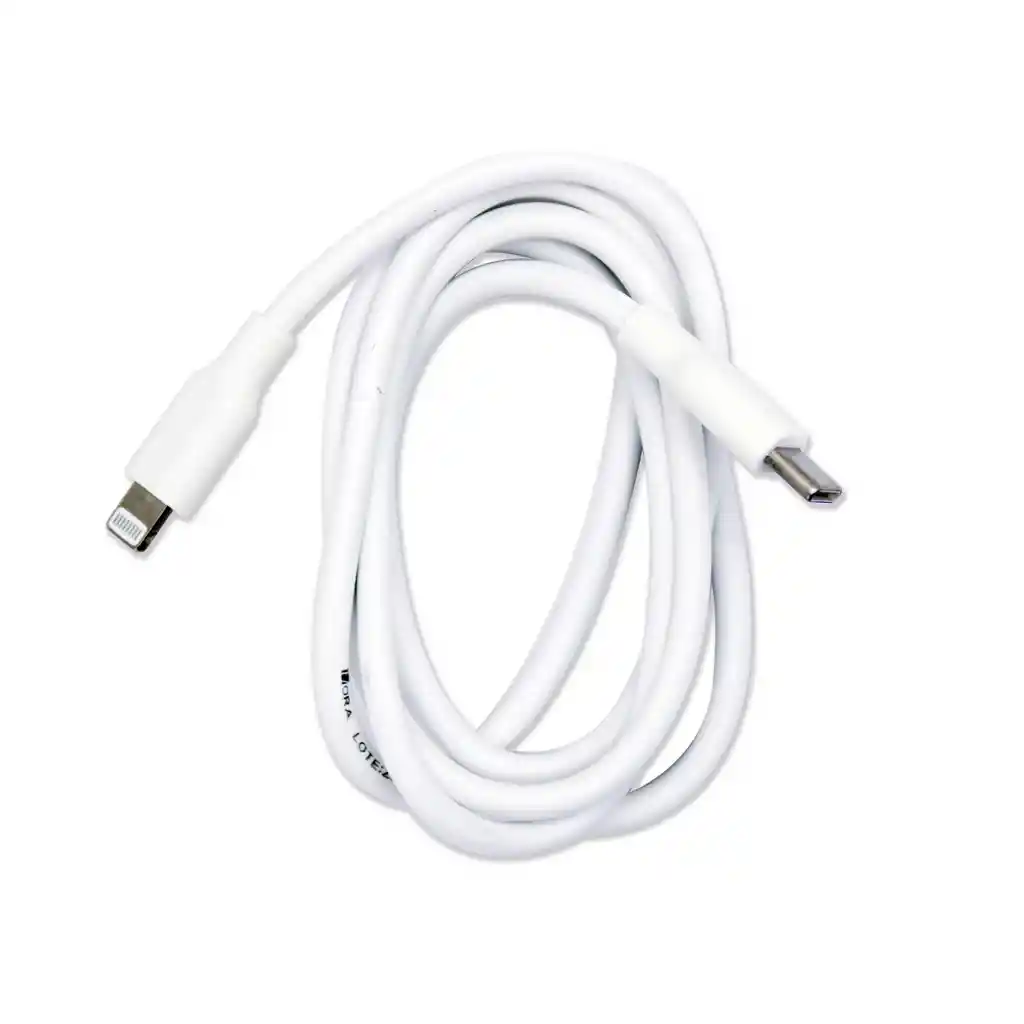 Cargador De Pared 20w 1hora Tipo C A Lightning