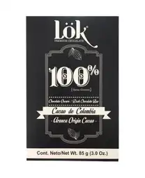 Chocolate Lok 100% - 85 Gr