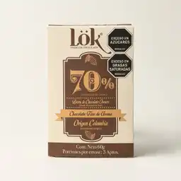 Chocolate Lok 70% - 60 Gr	