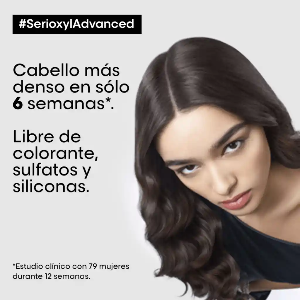 Kit Engrosador Serioxyl Advanced - Protocolo Anti-adelgazamiento Loreal