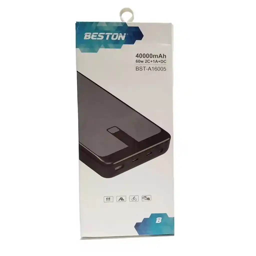 Powerbank 30000 Mah Carga Rapida 63w Beston Conexion Plug 5v