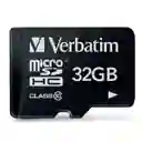 Memoria Micro Sd 32gb 90mbs 600x Microsdhc Verbatim Premium