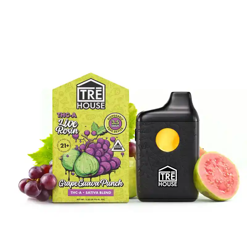 Tre House Thc / Grape Guava Punch (sativa) 3.5gr