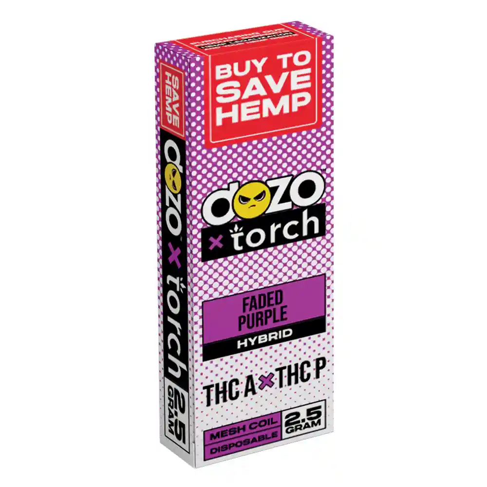 Dozo Torch / Faded Purple / Hybrid 2.5 Gr Thca X Thcp