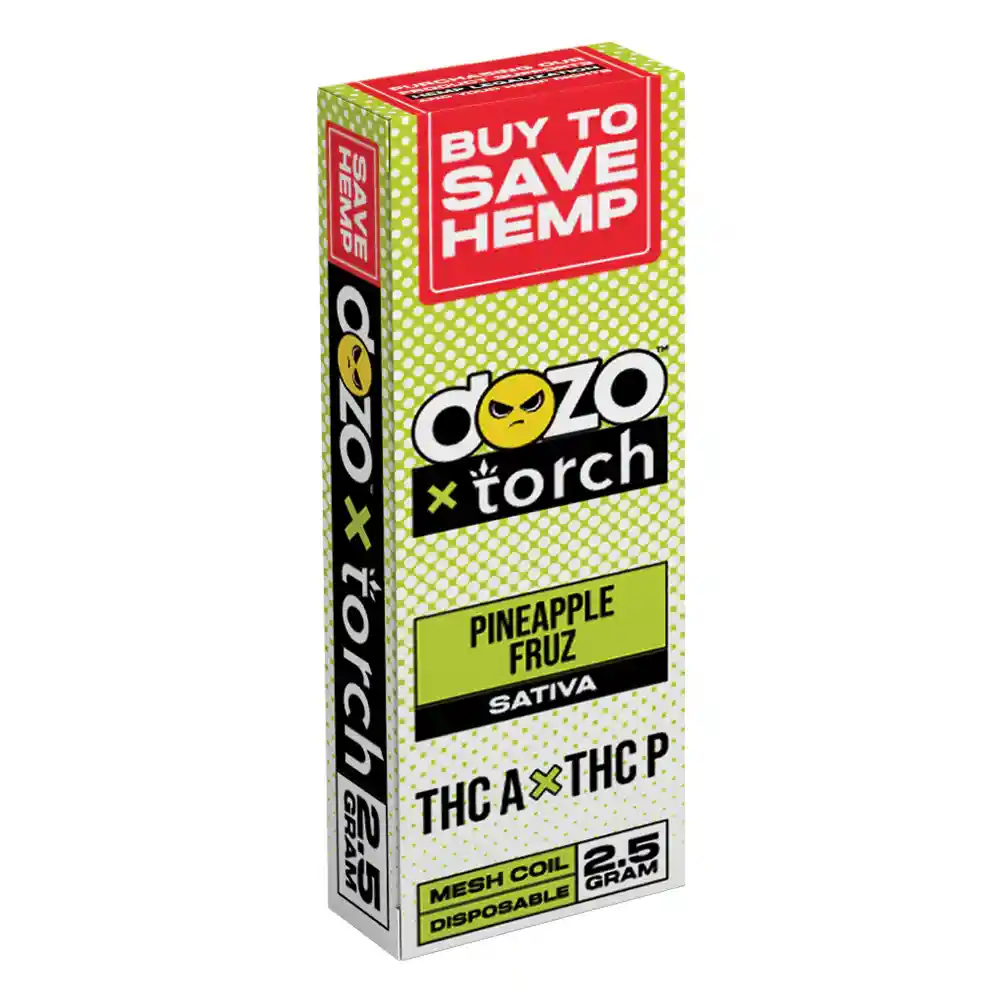 Dozo Torch / Pineapple Fruz / Sativa 2.5 Gr Thca X Thcp